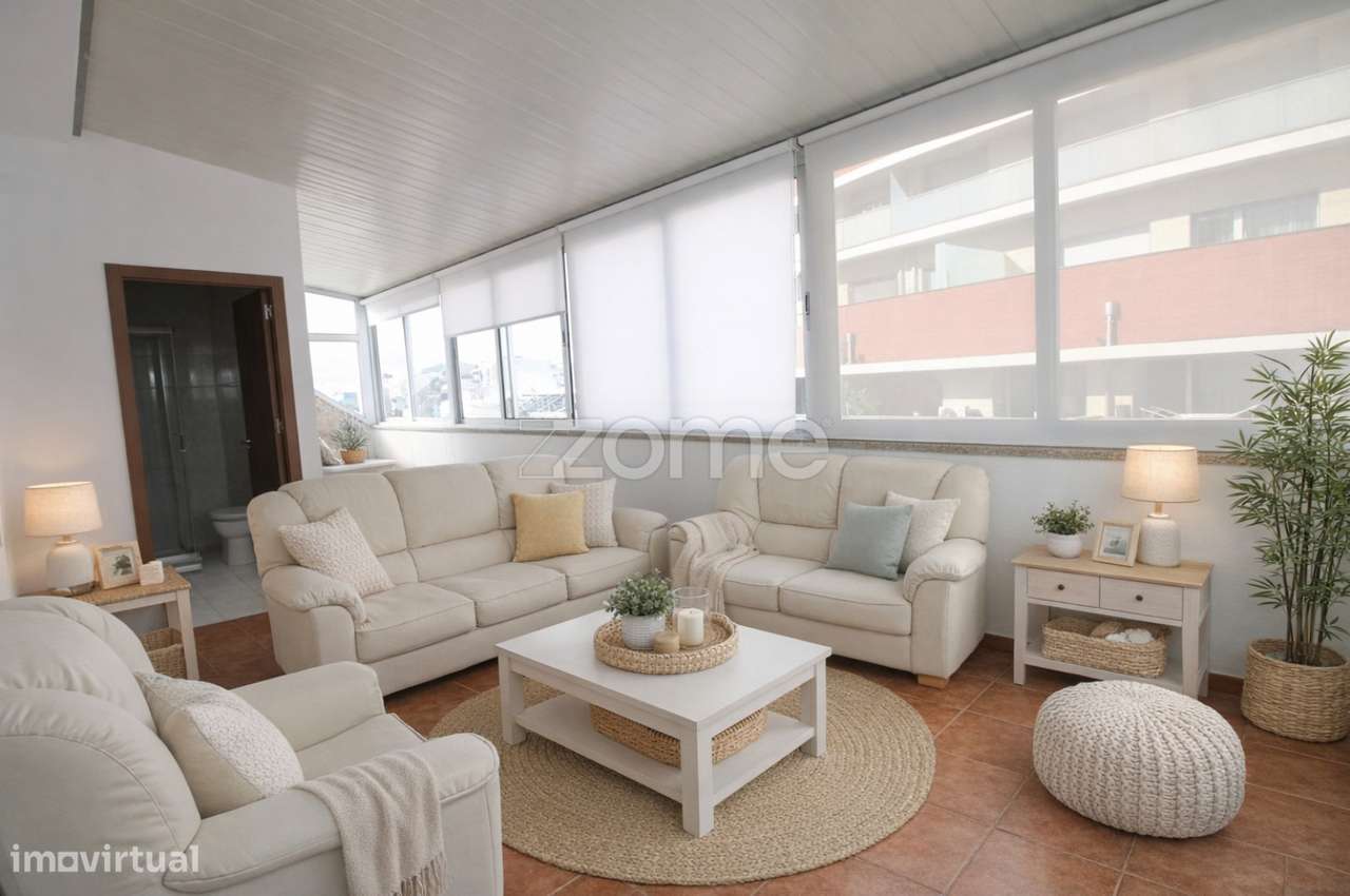 T2 amplo c/ sotão e garagem fechada, S. Vitor, Braga - Grande imagem: 3/38