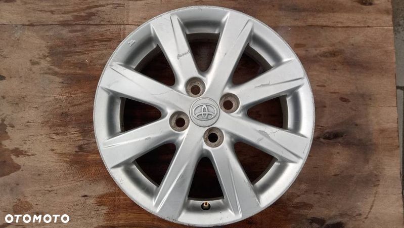 TOYOTA YARIS III felga aluminiowa koło 15 4x98 ET39 42611-0D610 - 1