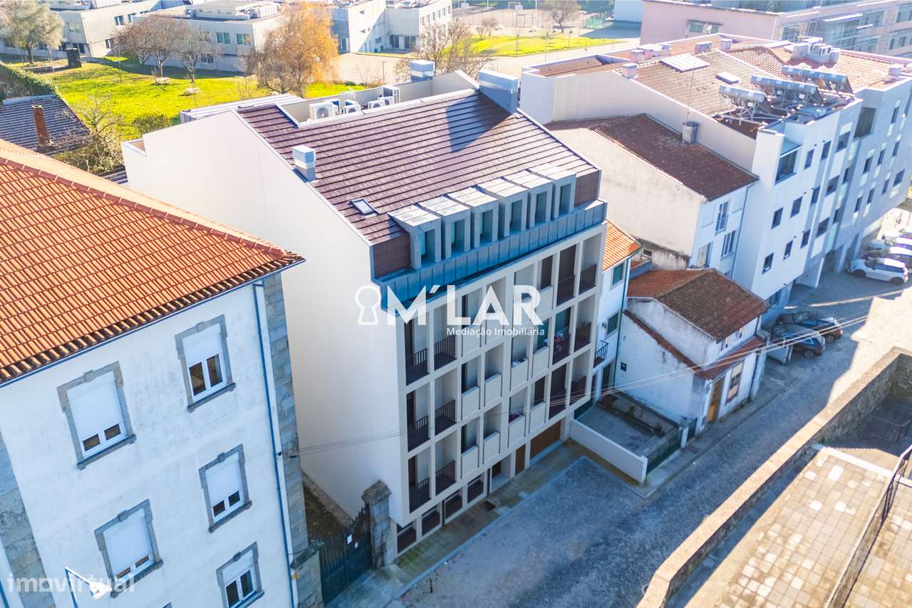 Apartamento T0+1, novo, no centro da cidade de Braga-20