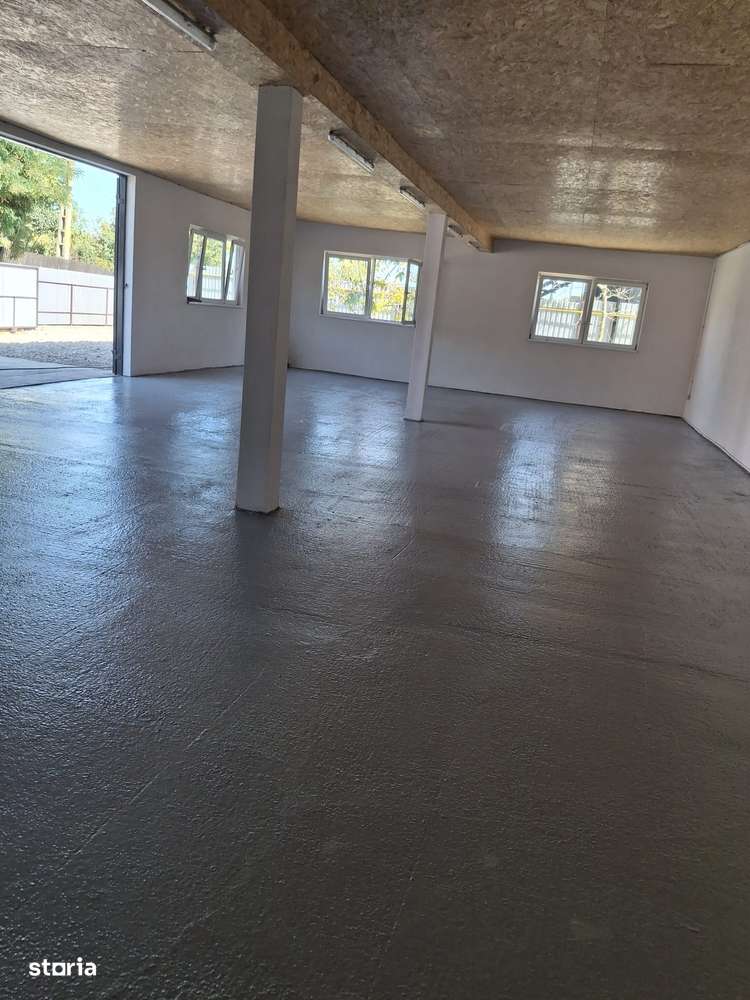 Hală 200 mp cu teren Curtesti-1