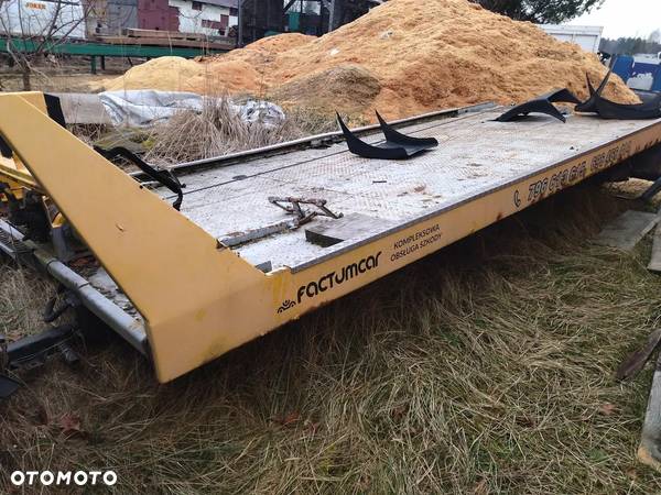 Najazd hydrauliczny  6.10x2.30x2.20 platforma zsuwana laweta wciągarka hydrauliczna mercedes iveco man renault - 12