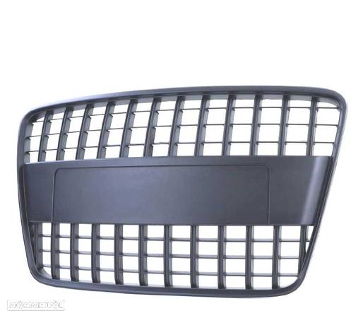 GRELHA FRONTAL SEM SÍMBOLO PARA AUDI Q7 05-09 PRETA - 3