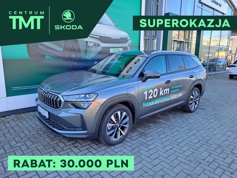 SKODA KODIAQ 1.5 TSI 204KM DSG PHEV EDITION 130, Nawigacja, fabryczny hak