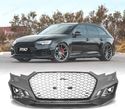PARA-CHOQUES FRONTAL PARA AUDI A4 B9 15-19 RS4 STYLE PDC - 1