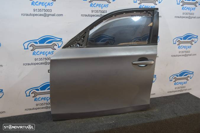 PORTA PORTAS FRENTE FRONTAL ESQUERDA BMW SERIE 1 E87 41517191011 7191011 FECHO ELEVADOR MOTOR PUXADOR VIDRO RETROVISOR RETROVISORES - 4