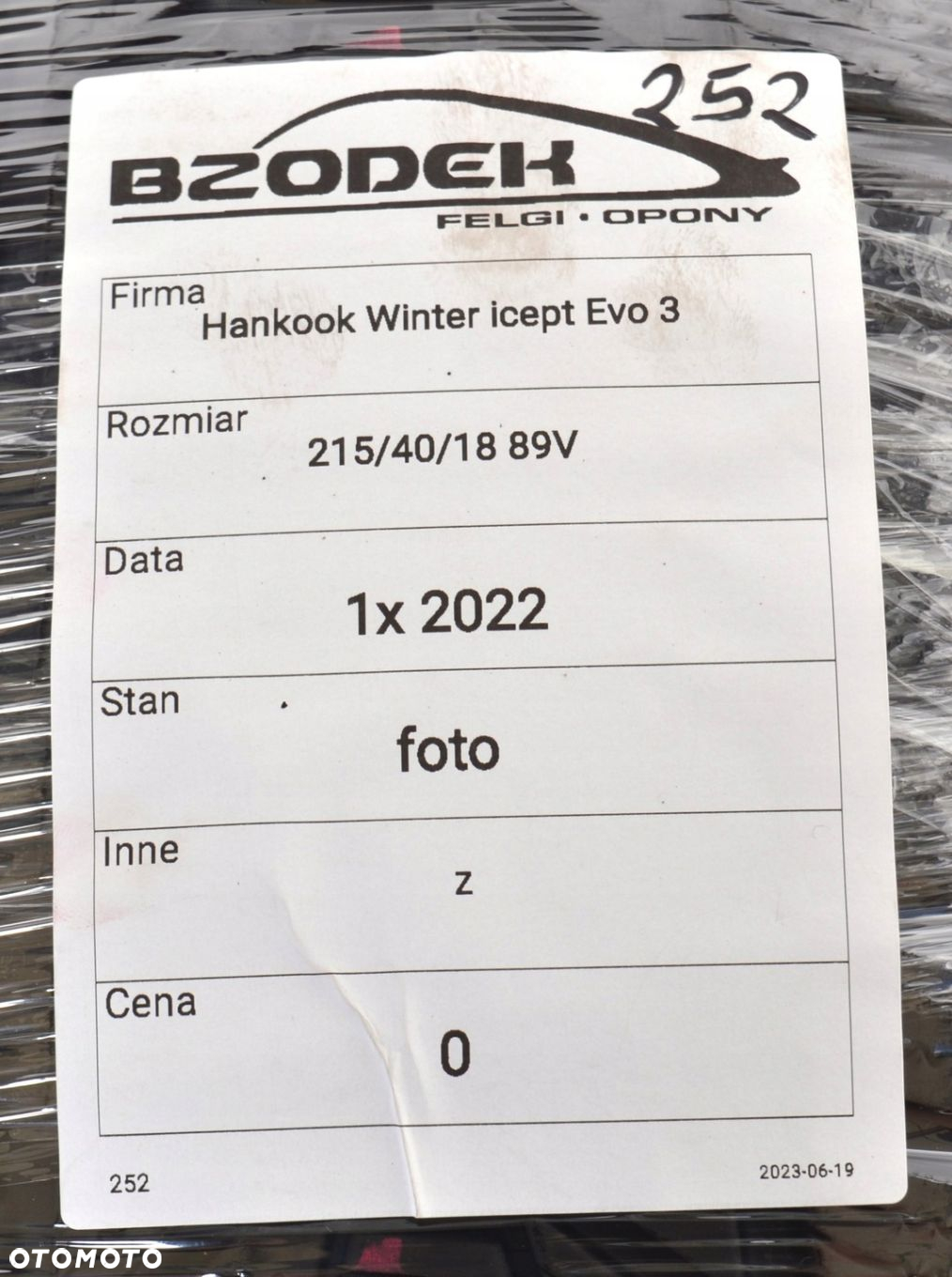 Hankook Winter icept evo3 W330 1x 215/40/18 89 V - 5