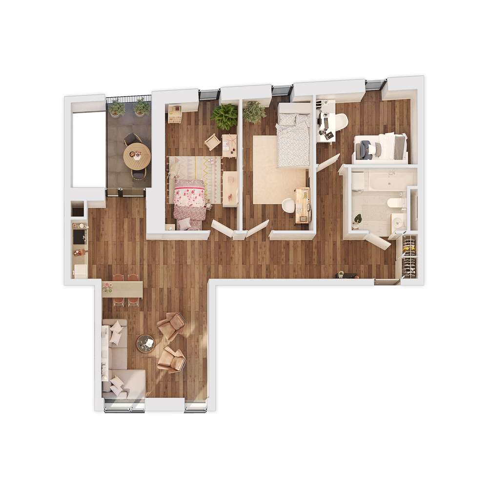 WAKACYJNA CENA - Westerplatte 5a | mieszkanie 4-pok. | III.M12 - Pełny obrazek: 3/9