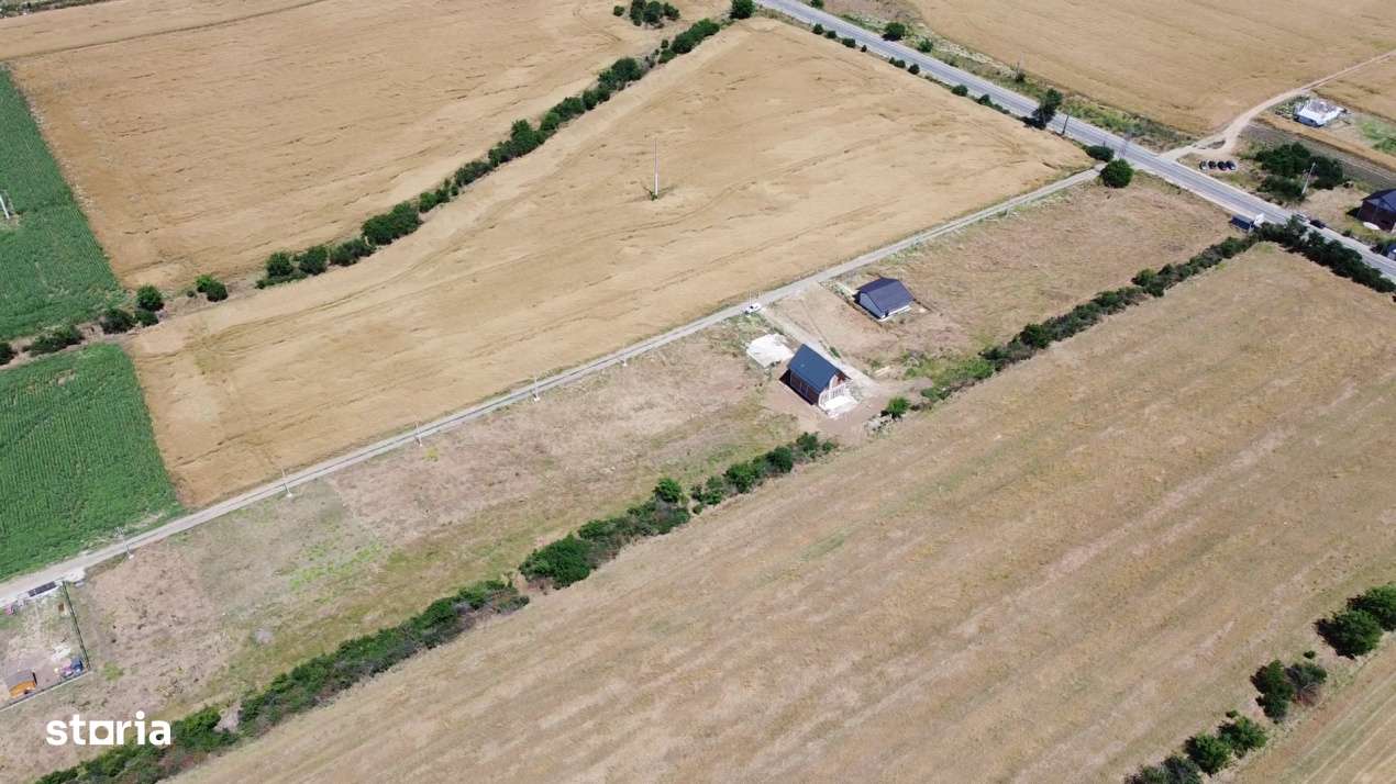 Teren Intravilan In Rate Com. Berceni | utilitati: curent/gaz | #MG4E - Imagine principală: 4/9