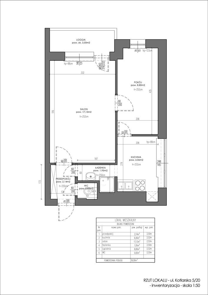 W Rynku/ 37,5 m2/ Loggia / Duża Piwnica/ Opcja 3 Pokoi / Zadbany Blok-1