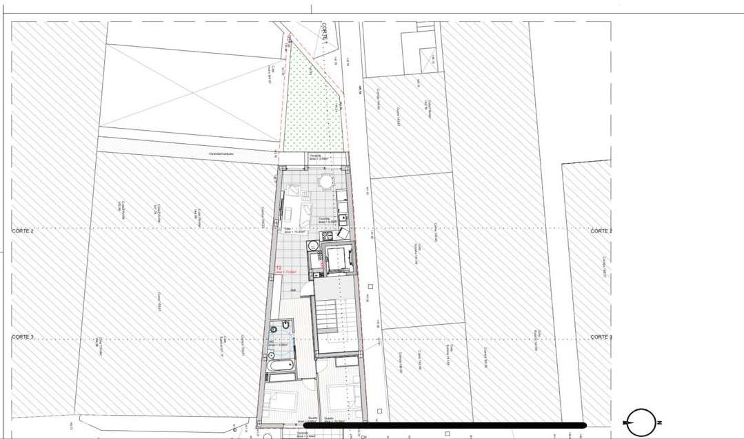 Prédio antigo no centro do Porto com projeto-10