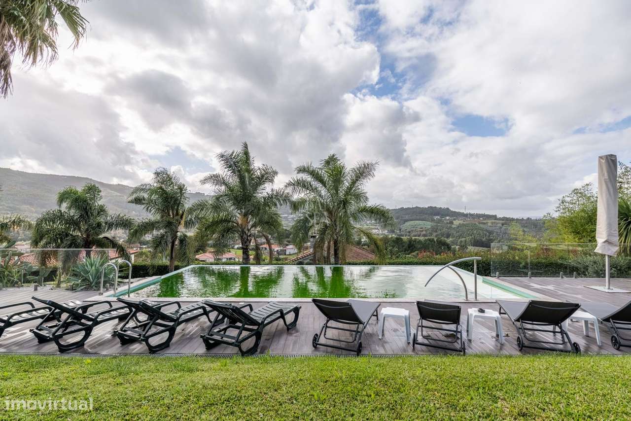 Morada individual com 4 suítes e piscina em Geraz do Minho - Póvoa de-44