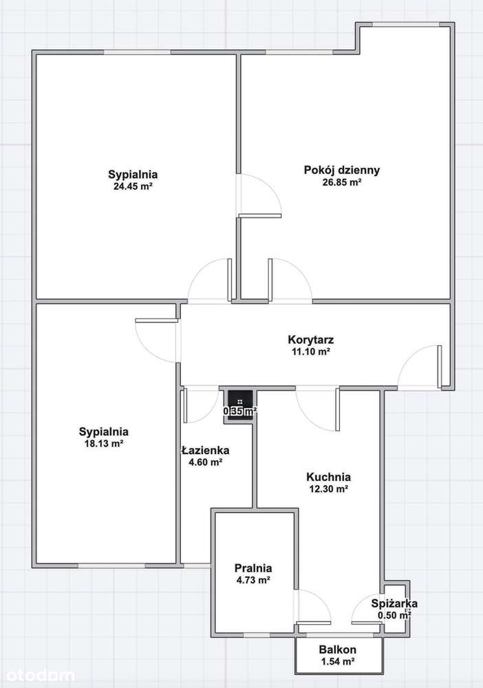 Gliwice, 3-pokojowe przy pl. Grunwaldzkim-5