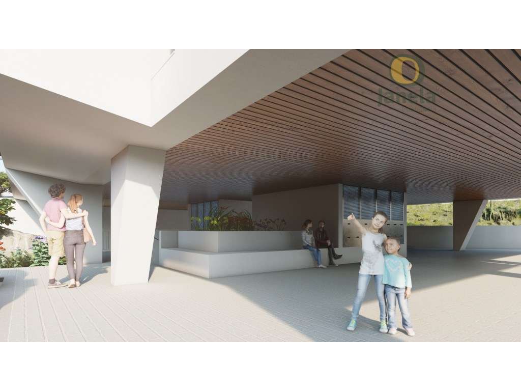 Maravilhoso T2 NOVO com piscina, jardim e garagem, perto do Aeropor... - Grande imagem: 5/8