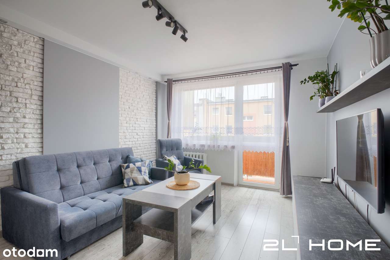 PRZYTULNE mieszkanie w KOŚCIANIE | 2 POKOJE | 37,9m2| BALKON | PIWNICA - Pełny obrazek: 1/16