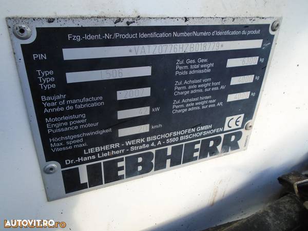 Liebherr L506 - 15