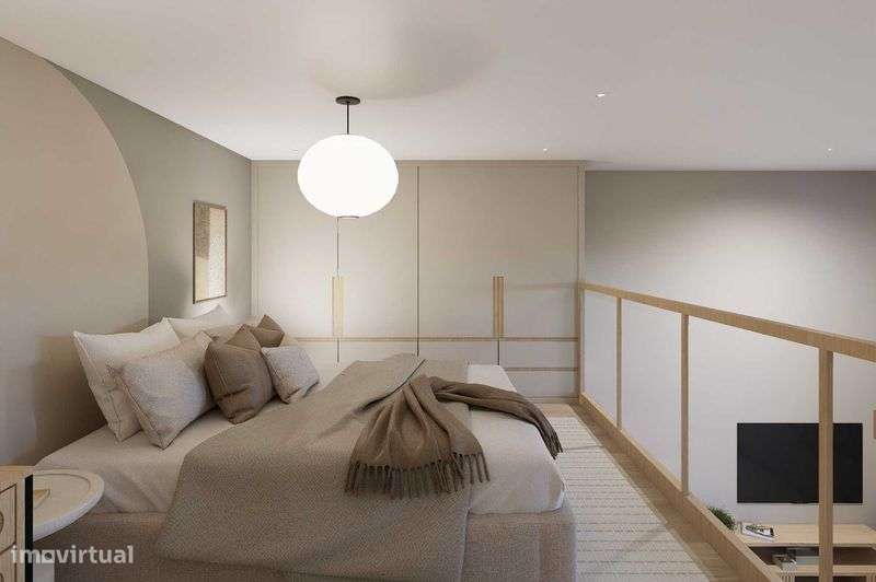 T0 DUPLEX Novo no Centro do Porto - Grande imagem: 4/10