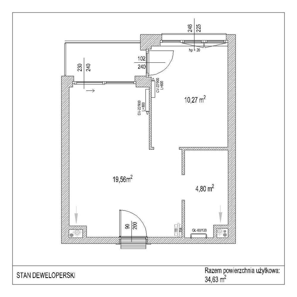Apartament inwestycyjny w centrum Gdańska - Pełny obrazek: 3/11