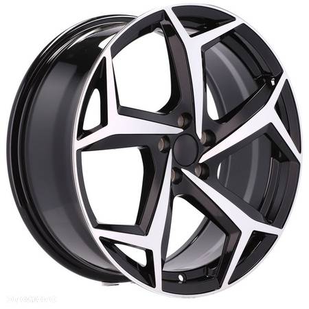 4x Felgi 18 5x112 m.in. do VW Passat B7 B8 Scirocco CC Golf 6 7 Touran Tiguan - XE182 (BK5512) - 5