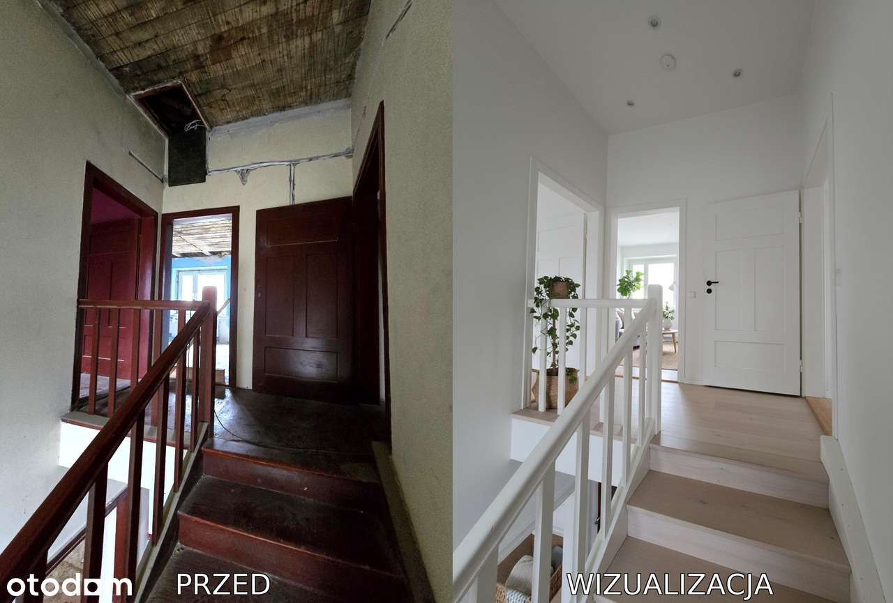 Bezpośrednio | dwa domy - 127m2 i 38,5m2 | po termomodernizacji-14