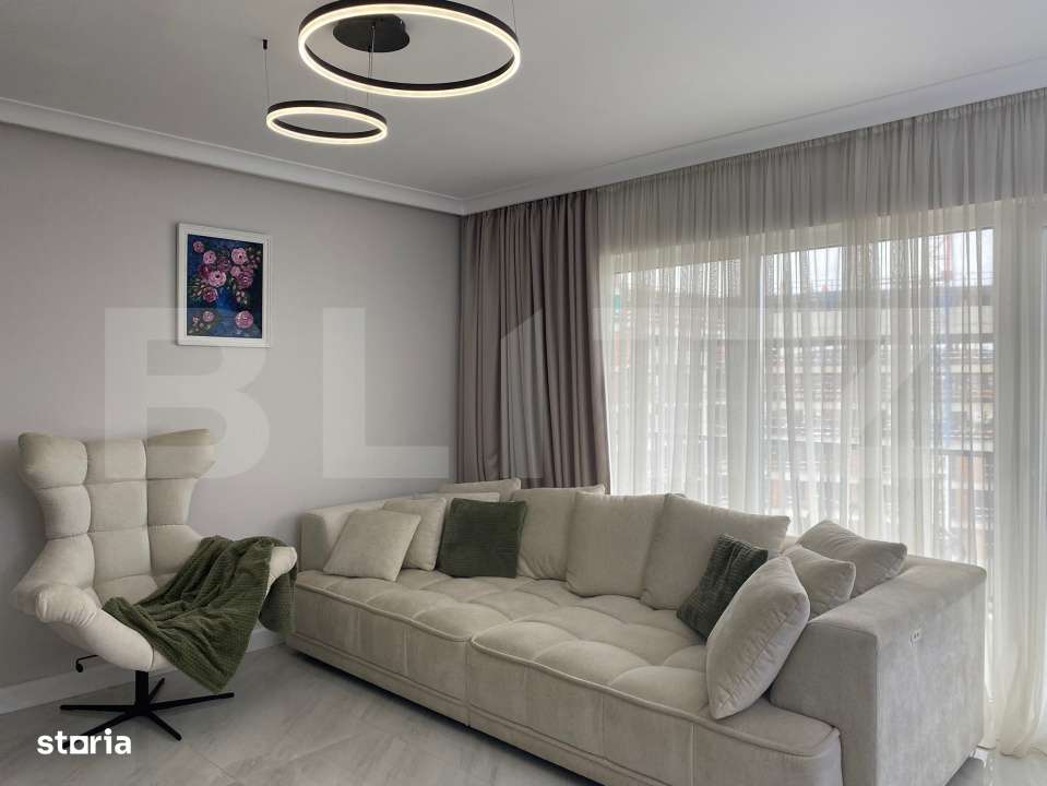 Apartament cu 2 camere, ultrafinisat, lux, parcare, zona Gheorgheni - Imagine principală: 2/10