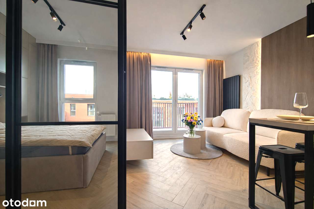 Apartament klasy premium | Pierwszy najem | Fuzja Łódź | Balkon - Pełny obrazek: 2/10