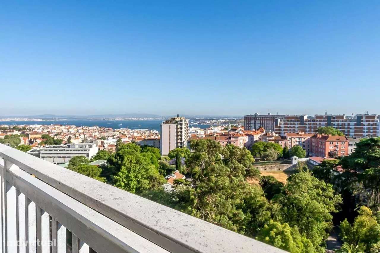 Apartamento T4, o luxo com vista panorâmica nas Amoreiras em Lisboa - Grande imagem: 5/59