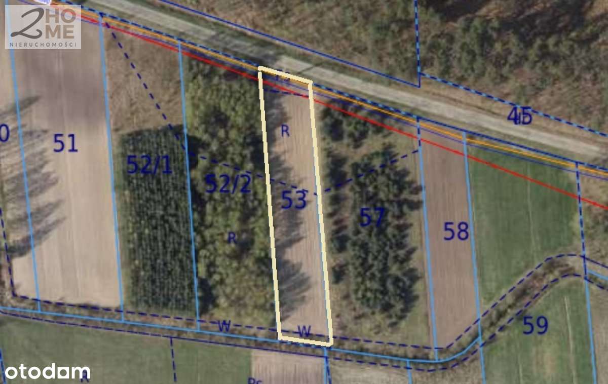 26 arów z rozpoczętą budową w Woli Mędrzechowskiej-7