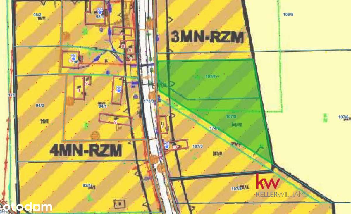 Duża działka budowlana z widokiem na las - Pełny obrazek: 5/6