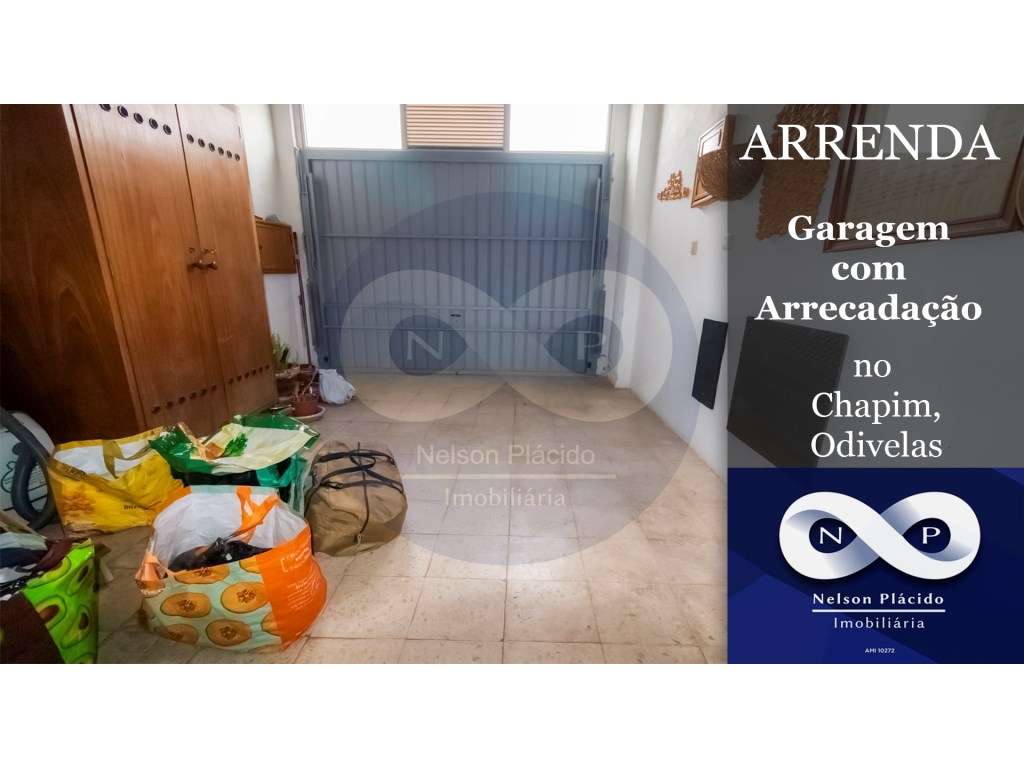Garagem para 1 Carro, com Zonas de Arrecadação, no Chapim, Odivelas - Grande imagem: 2/9