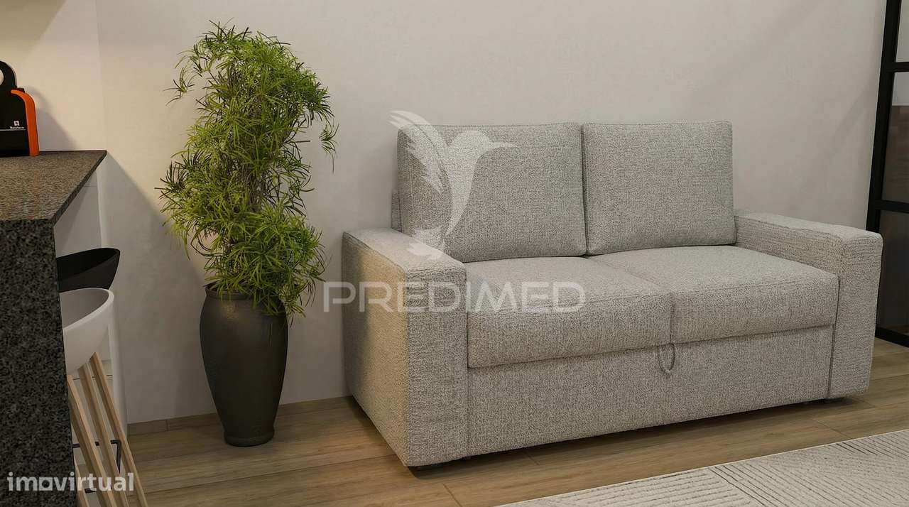 Apartamento T0 Remodelado com vista mar - Grande imagem: 5/13