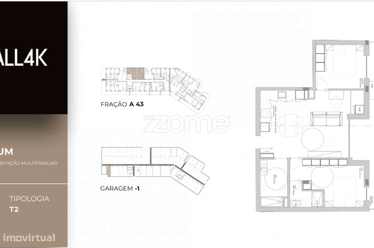 Apartamento T2 Em Construcao Em Oliveira Do Douro Vila Nova De Gai