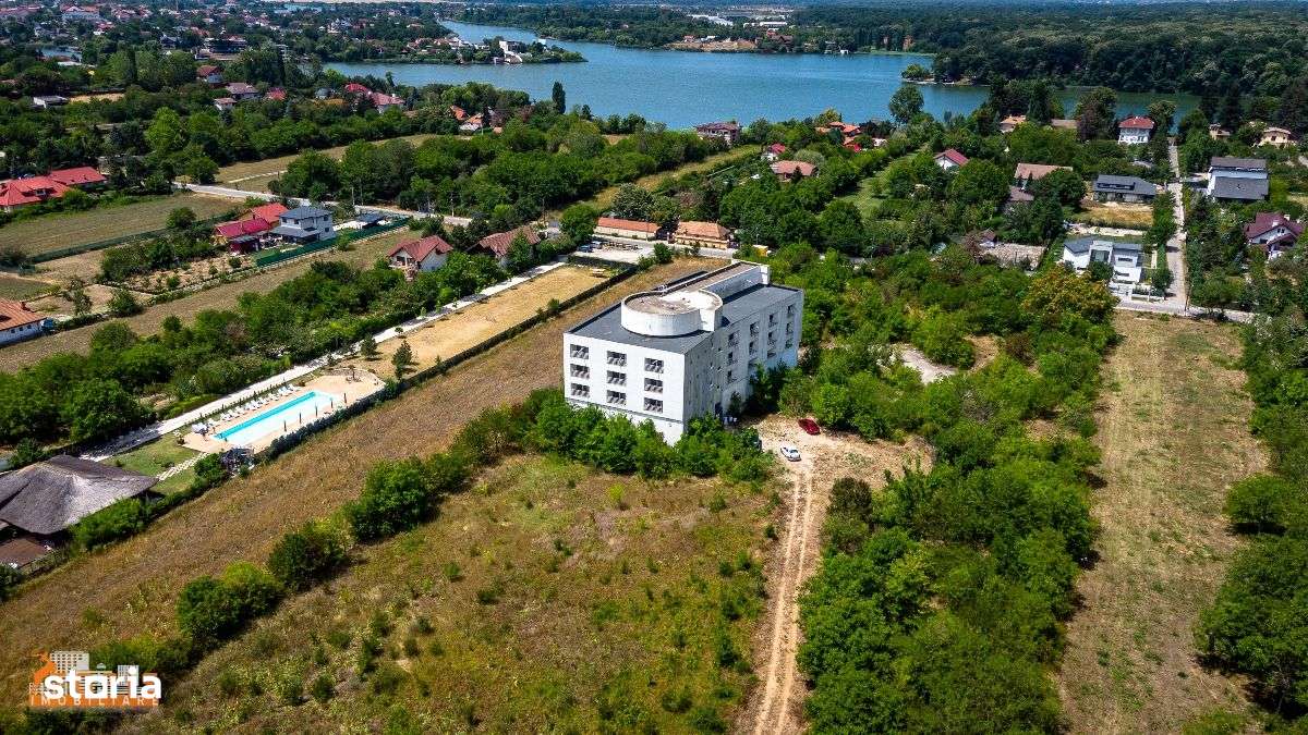 Snagov, Teren + Cladire de 4200 Mp, Utilitati, Ideal Investitie-0