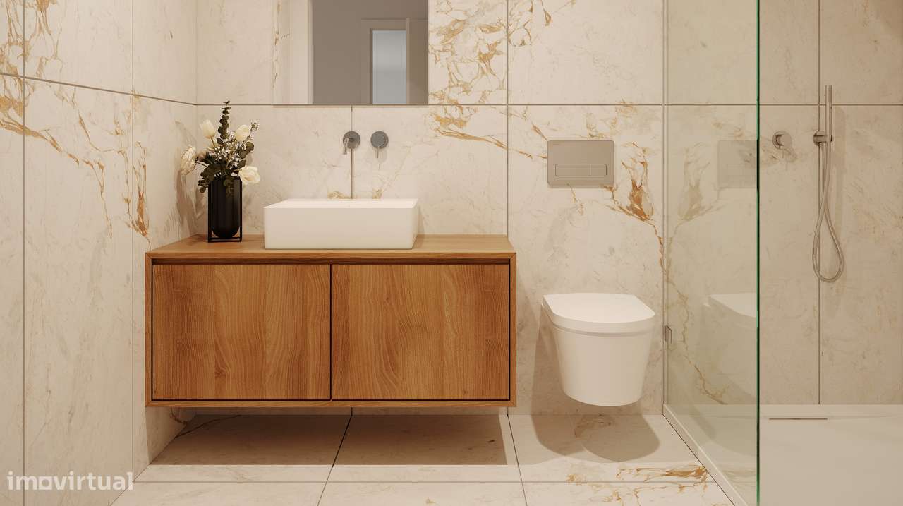 Apartamento T2 em construção com varanda de 14 m2 em Serralves - Porto-7