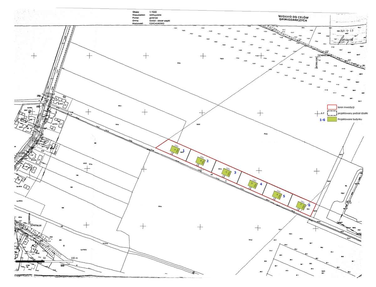 Działka pod Gostyniem na 6 domów dwulokalowych - warunki zabudowy! - Pełny obrazek: 5/6