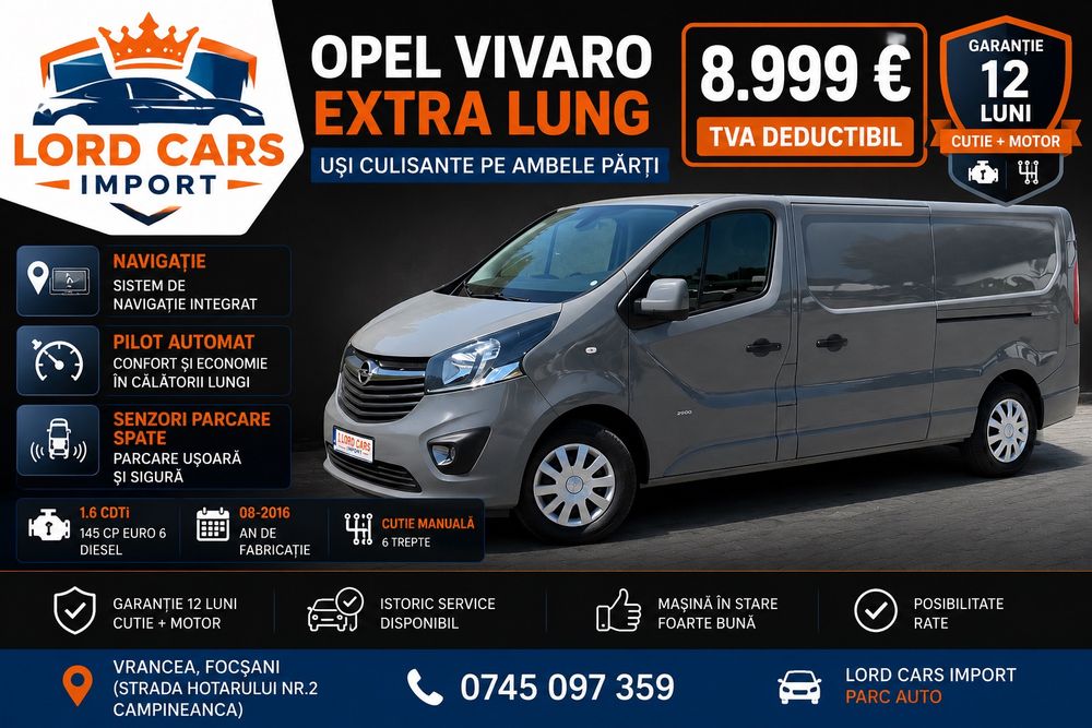 Opel Vivaro Life L2H1 2.7 t Start/Stop 2016