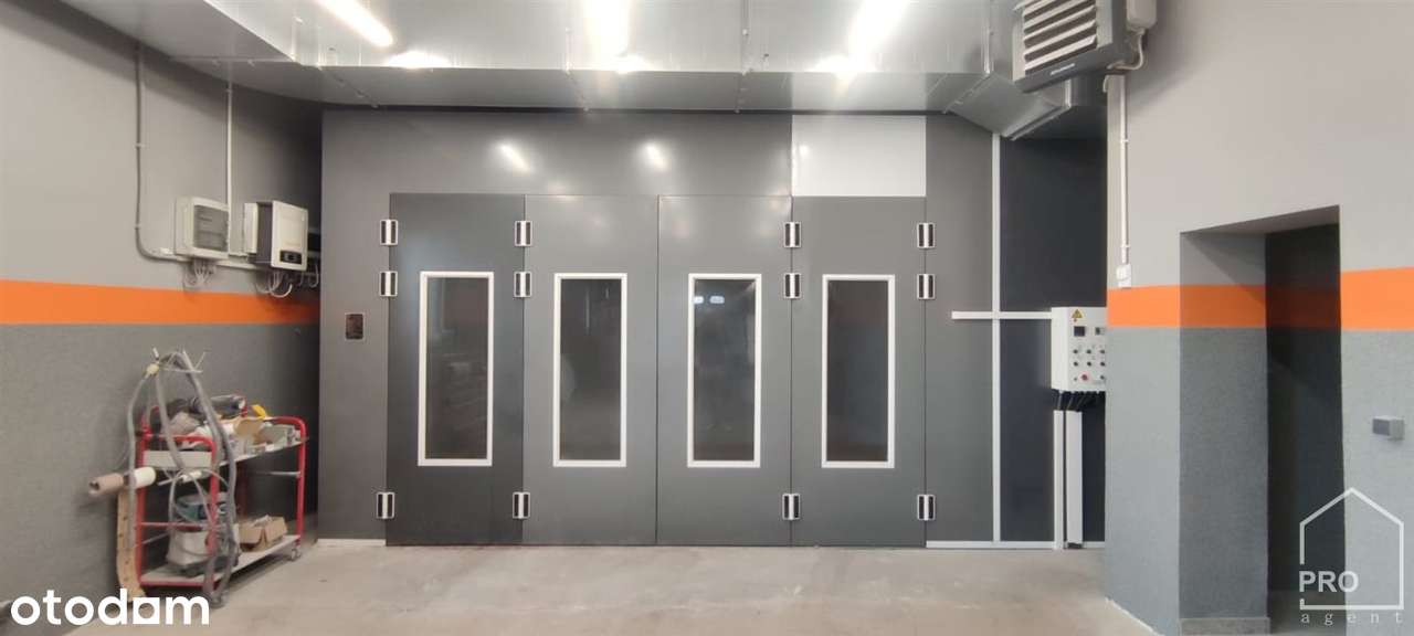 Warsztat, lakiernia + budynek mieszkalny-7