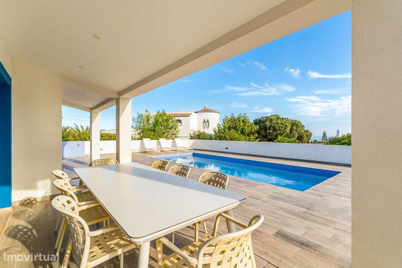 Deslumbrante moradia com piscina, terraço e vista mar-39