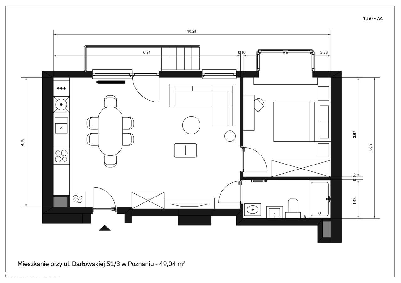 Nowe mieszkanie z ogródkiem i miejscem w hali garażowej-13