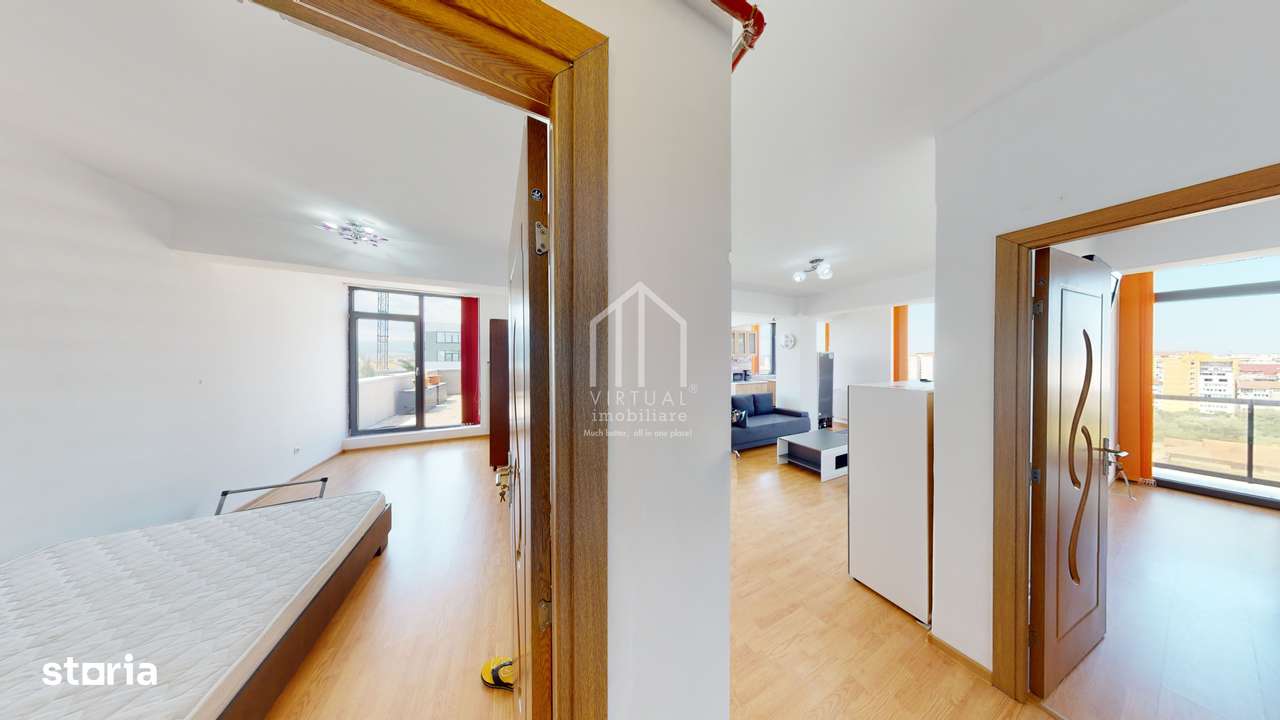 Penthouse de vanzare in Sibiu 3 camere, 70 mp+terasa 57 mp, Dna Stanca - Imagine principală: 5/12