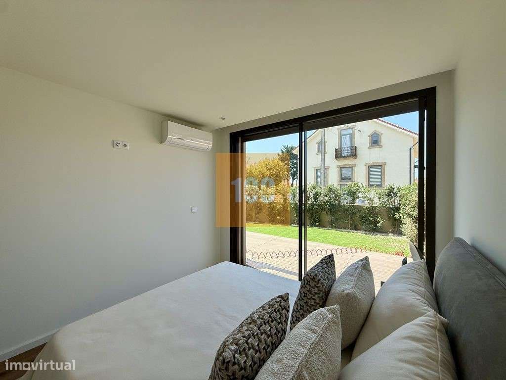 T1 novo com jardim na Granja-18