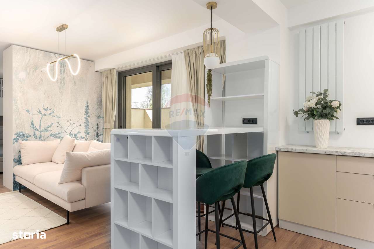 Apartament lux cu 2 camere și terasă generoasă 50 mp Pipera - Imagine principală: 2/18