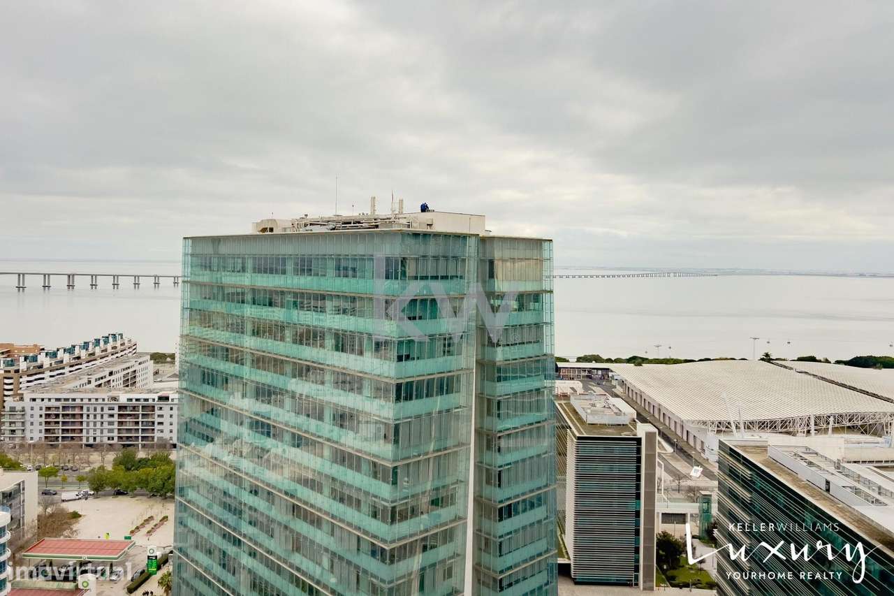 Apartamento mobilado T2 com vista deslumbrante na Expo, Parque das Naç - Grande imagem: 2/26