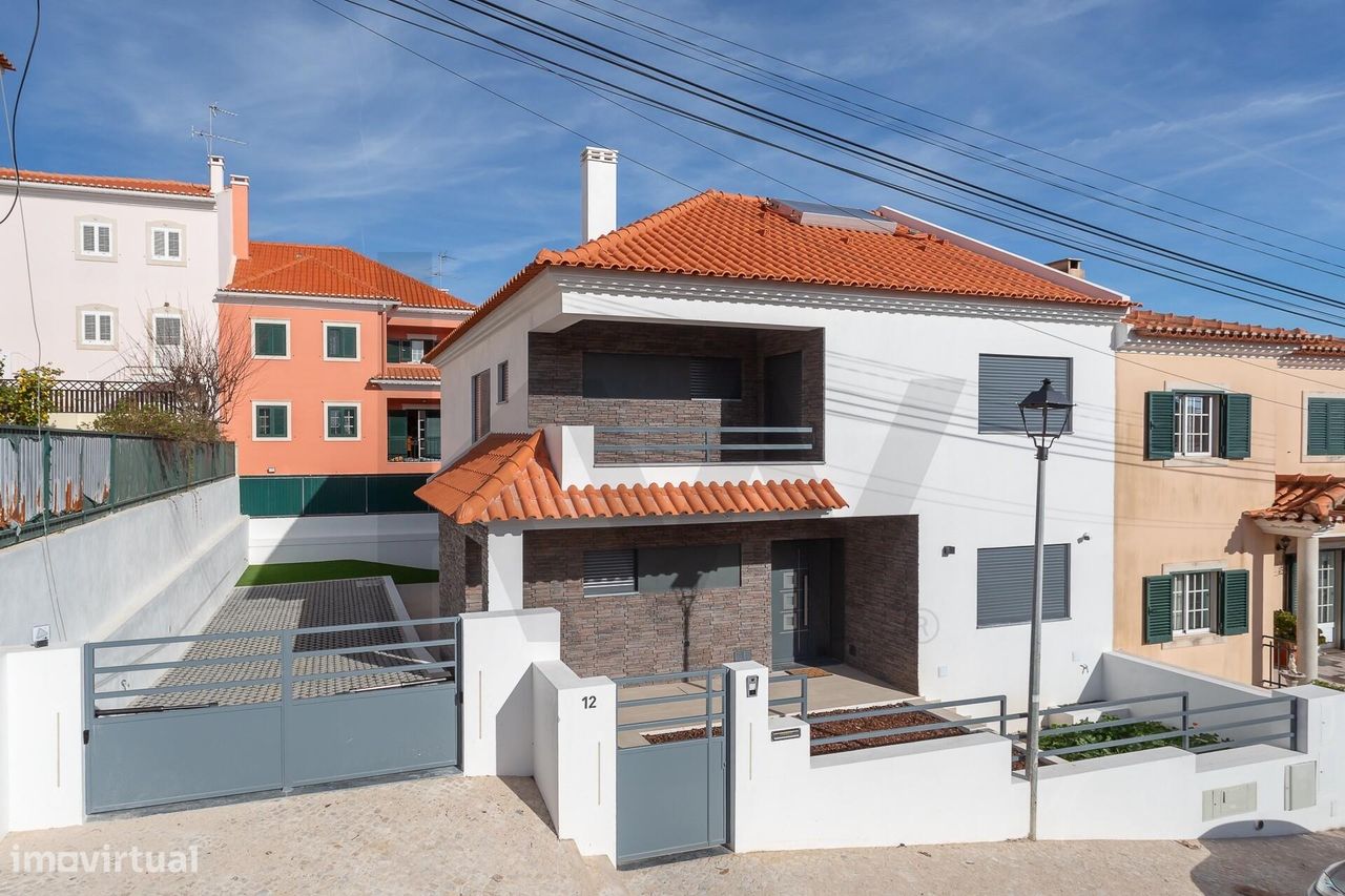 Moradia Nova de 4 Quartos + Escritório no Sótão – Albarraque, Sintra - Grande imagem: 1/46