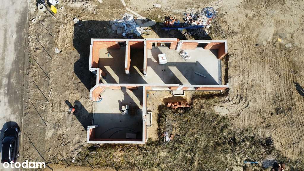 Dom Leśnaj Ostropa | Działka 837m² | Projekt typ A-9