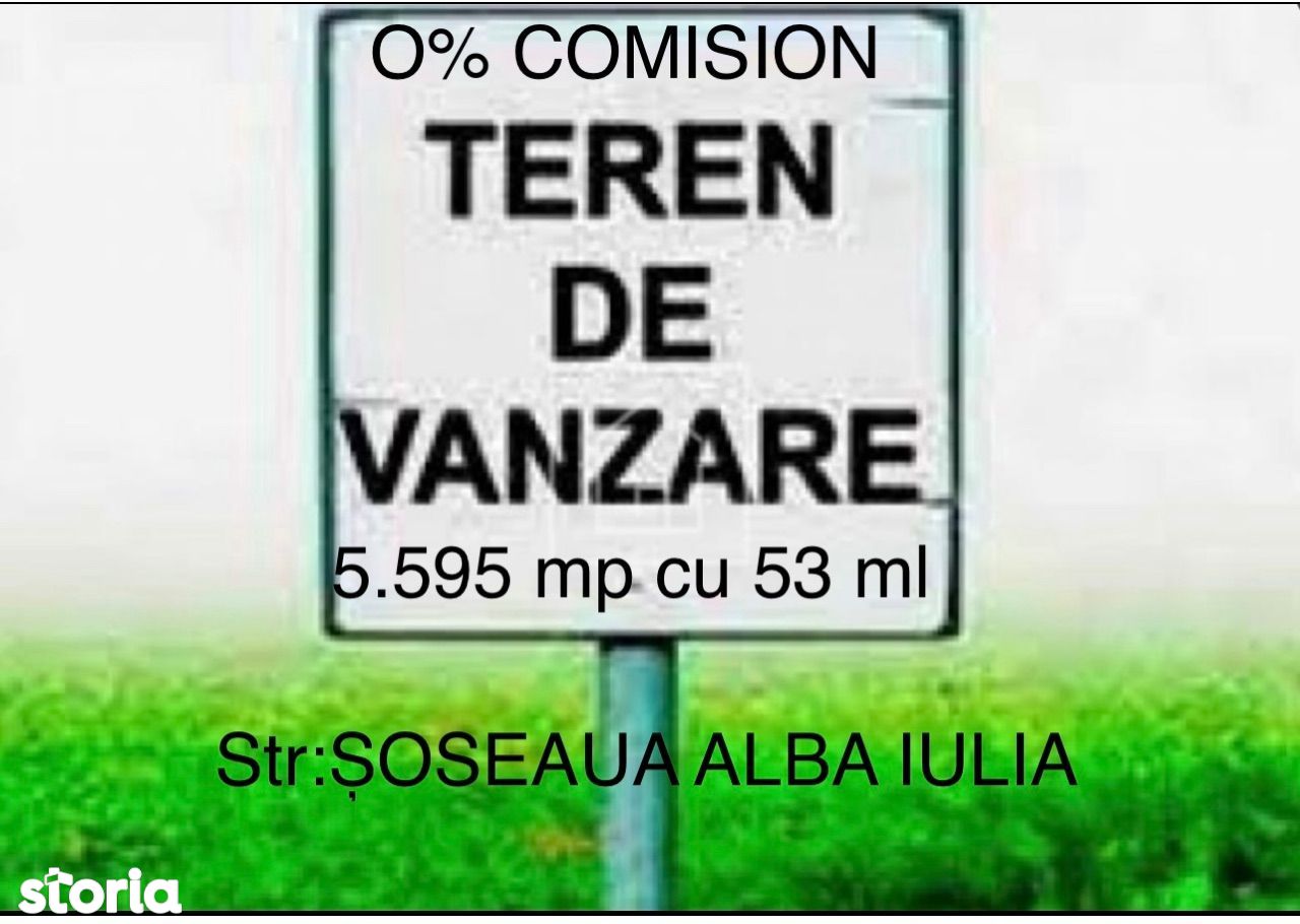 Teren REZIDENTIAL LOCUINȚE COLECTIVE 5.595 mp cu deschidere 53 ml