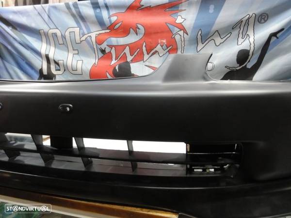 Para-choques sem frisos honda civic 96-98 EK9 look + Lip / spoiler frontal TYPE R style em plástico - 6