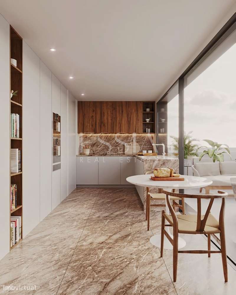 T2 Terraço 61m2 Gaia | T2 Perto Metro St Ovídeo | T2 Novo Av Republica - Grande imagem: 5/9