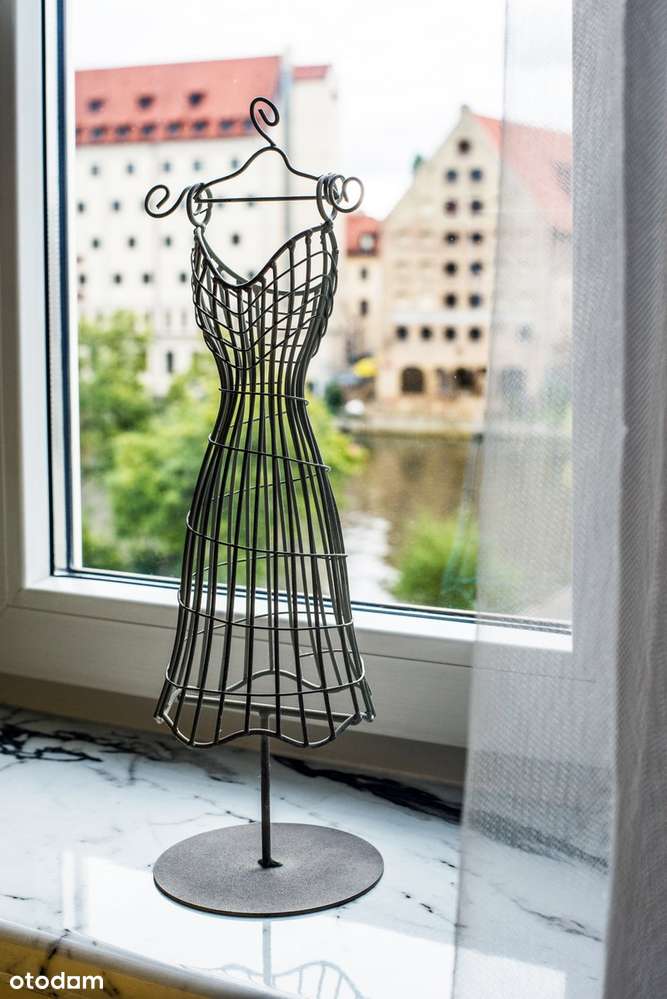 OKAZJA 0% Widok na rzekę Motławę! Kamienica 4 pok + Balkon, SKM 7 min-10