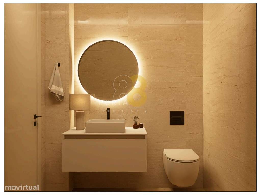 T2 com varanda, condominio Fechado com Piscina na Madalena - Vila N...-10