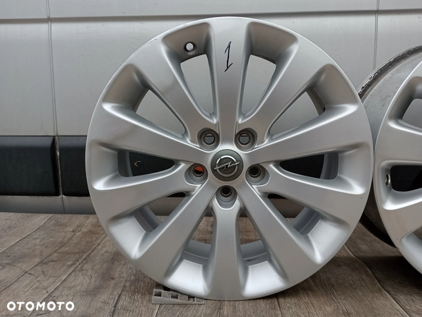 FELGI ALUMINIOWE 5x105 R17 7J ET42 GM ASTRA J K MOKKA NA SZTUKI - 2